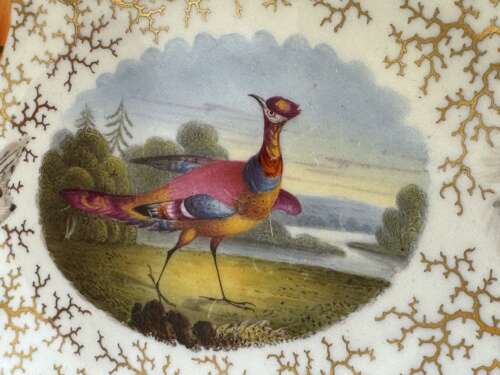 A Flight, Barr and Barr Worcester Porcelain Basket c.1815 - 1820