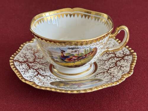 A Flight, Barr & Barr Worcester Porcelain Trio c.1820
