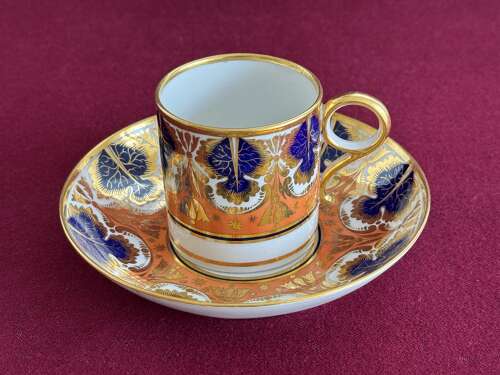 A Barr, Flight & Barr Worcester Porcelain Trio c.1804 -1813
