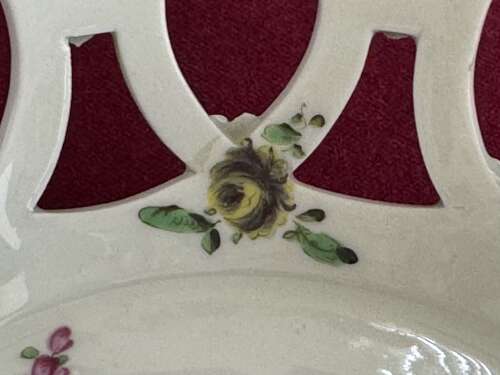 A Worcester Porcelain Basket c.1770