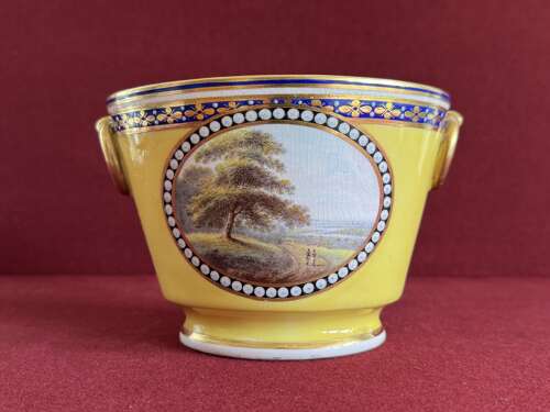 A Derby Porcelain Sucrier in pattern 311 decorated by George Robertson c.1797