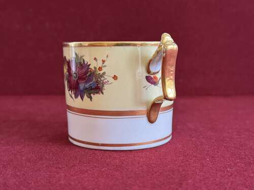 A Flight, Barr and Barr Worcester Porcelain Coffee Can c.1815 - 1820