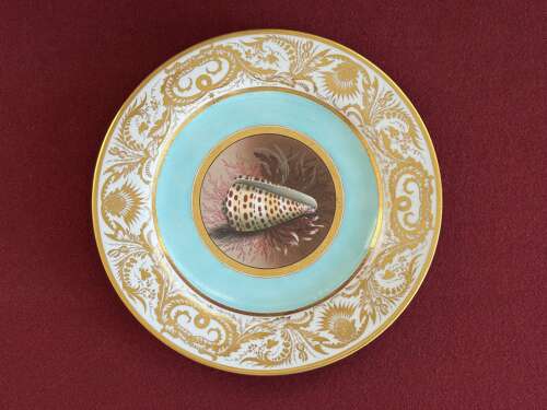 A fine Barr, Flight & Barr Worcester Porcelain plate c.1807-1813