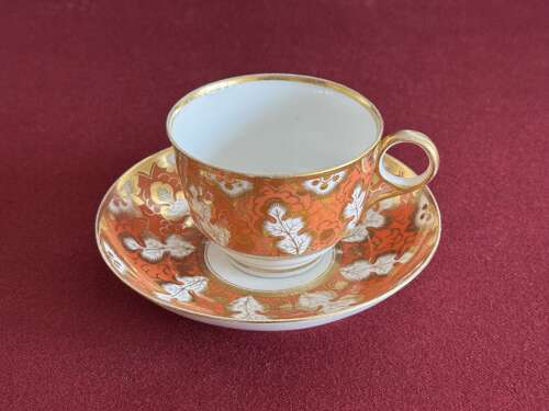 A Barr, Flight & Barr Worcester Porcelain Coffee Can c.1807 - 1813