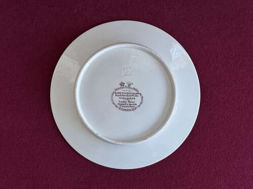 A Barr, Flight and Barr Worcester Porcelain Plate c.1807 - 1813