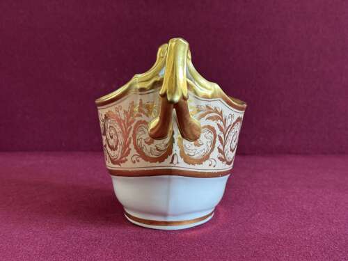 A Flight, Barr & Barr Worcester Porcelain Sugar Boat c.1815