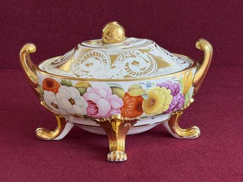 A John Rose Coalport Porcelain Sauce Tureen c.1810 - 1815