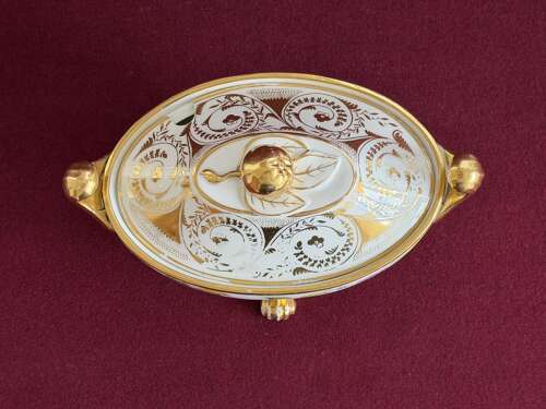 A John Rose Coalport Porcelain Sauce Tureen c.1810 - 1815