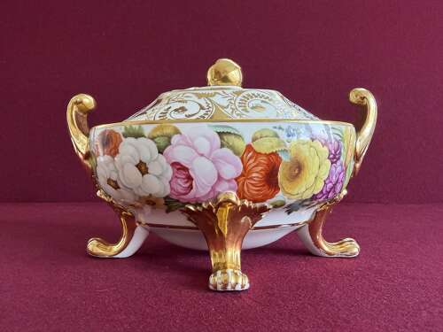 A John Rose Coalport Porcelain Sauce Tureen c.1810 - 1815