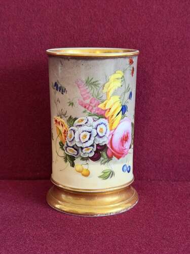 A Minton Porcelain Spill Vase c.1830