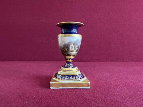 A Barr, Flight & Barr Worcester Porcelain Candlestick c.1804-1813