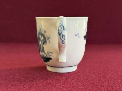 A Lowestoft Porcelain Coffee Cup c.1760 - 1770