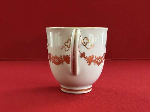 A Worcester Porcelain Coffee Cup with James Giles style decoration c.1770