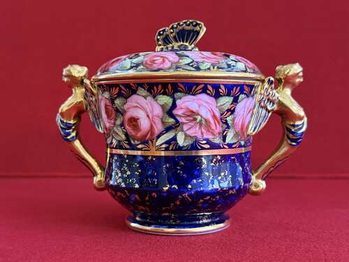 A Spode porcelain Image Handle Chocolate Cup in pattern 2573 c.1817