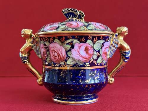 A Spode porcelain Image Handle Chocolate Cup in pattern 2573 c.1817