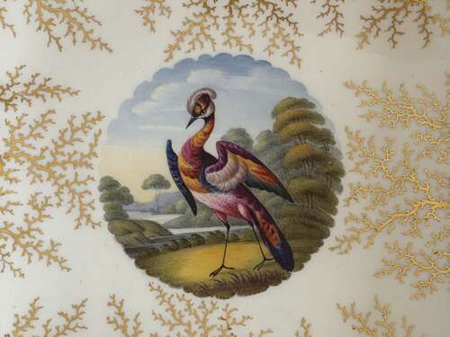 A Flight, Barr & Barr Worcester porcelain dessert dish c.1820