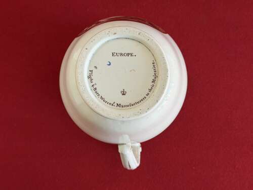 A very fine Flight & Barr Worcester Porcelain Jug by John Pennington c.1790